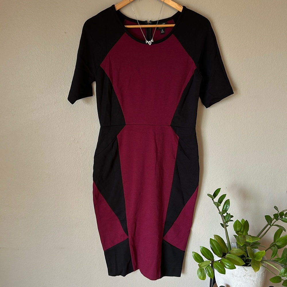 nicole by Nicole Miller Dress Stretch and Fitted Texture
